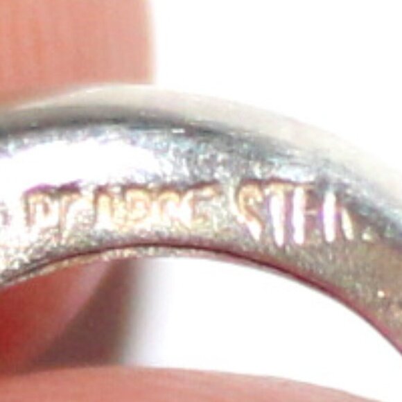 Sterling Silver Cultured Pearl Heart Brooch - Picture 4 of 5